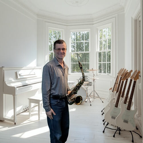 Bruce Chambers artist logo
