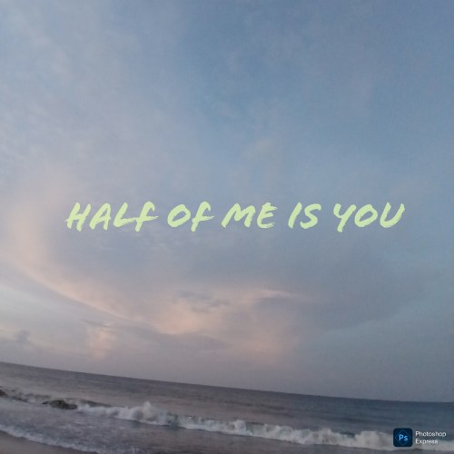 Half of me is you artwork